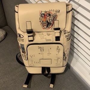 Jean Michael Basquiat x Coach Backpack